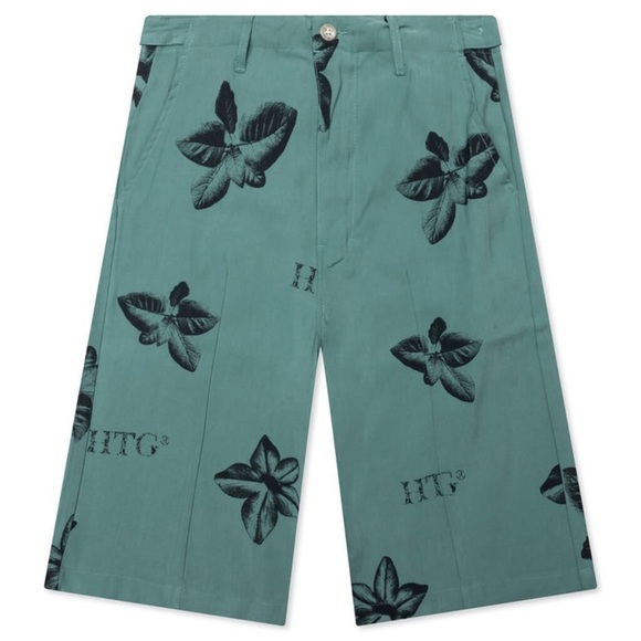 Honor The Gift Tobacco Shorts Teal Men’s Board Shorts Waist 32 NWT - Picture 1 of 12